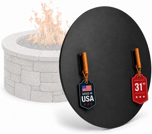 Febtech round fire - 31", pit