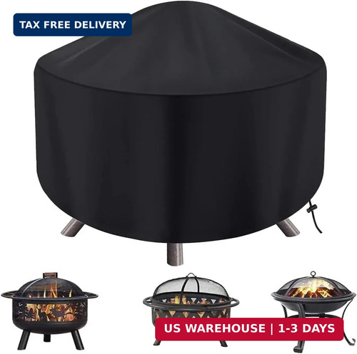 Round fire pit cover for - round,