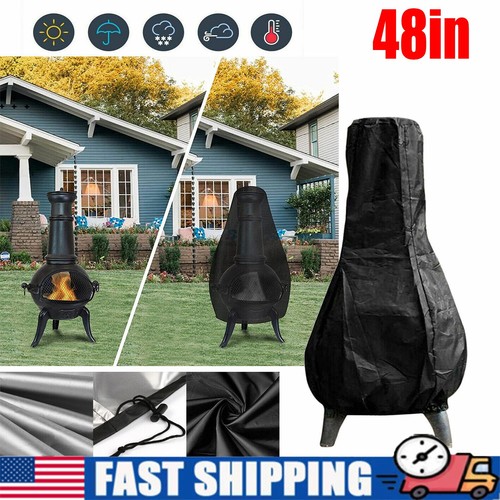 48inch outdoor patio chiminea - outdoor,