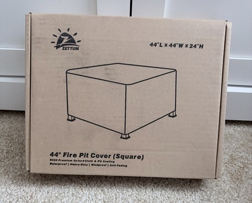 Fire pit cover for inch - pit,